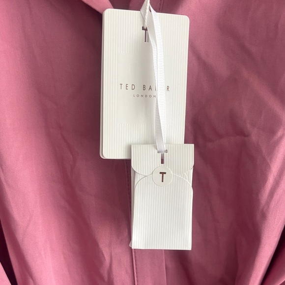 Ted Baker London Pink Belted Midi Dress - Picture 4 of 4